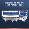 King C. Gillette Neck Razor, Handle plus 2 Blade Refills