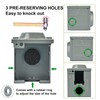 EyGde 30 Amp RV Power Outlet Box - Upgraded Preset