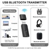 USB Bluetooth 5.2 Transmitter for TV, Wireless Audio Adapter for