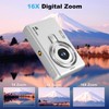 Digital Camera - 1080P FHD 44MP with 2.4" LCD Screen