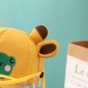 Adjustable Baby Sun Hat Cute Cartoon Infant Outdoor Removable Face