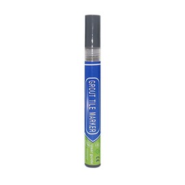 Tile Grout Pen - Quick Drying Restoration Pen - Repair Pen for Bathroom, Kitchen, Porch, Patio, Dark Grey