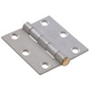 Hardware Essentials 851746 General Purpose Square Corner Hinges Fixed Pin
