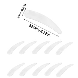 Scoop for Cream Spatula, 10 Pieces Make-Up Curved Spatula, Spatula Cosmetics, Cosmetic Mask Scoop, Mini Cosmetic Spatula