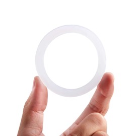 Litorange 8 PCS Replacement Spare Food Grade Silicone (Better Than Rubber) Gasket Seal Ring For Aluminium Stovetop Coffee Maker Pots 3 Cups & 4 Cups