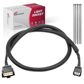 Svicari Rear Tailgate Backup Camera Wiring Harness Fit for Ford F-250 F-350 F-450 F-550 Super Duty Trucks 2015 2016 Wire Harness Replace #FC3Z-14A412-A DC3Z-14A412-A