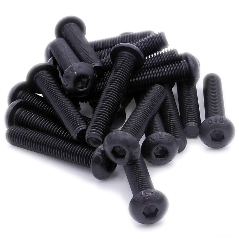 M6 (6mm x 35mm) Hex Socket Button Machine Screw (Bolt)