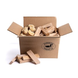 Fire Wood for Pizza Oven - Oak Mini Firewood for Solo Stove, Certified Kiln Dried for Hot Burning, All Natural, 10lbs with Firestarters Included, Perfect for Camping, Cooking, Outdoor