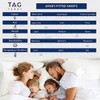 Tag Terry 100% Cotton Single Fitted Sheet | 1 Pack,