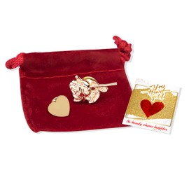 Heart of Gold Lapel Pin Gift set