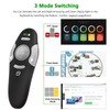 Presentation Clicker Remote Laser Pointer - Wireless USB Presenter -