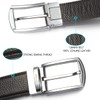 Locikeiy Men's Belts Boy Casual belt Genuine Leather Belts for