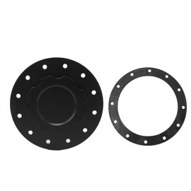 Fuel Cell Cap SLFCC 01 12 Bolt Rugged Efficient Sealing Flexible Operation Filler Neck Cap Gasket Kit Universal for Car Black