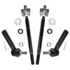 YMAUGP 4 Pack Front Inner Outer Tie Rod End Set