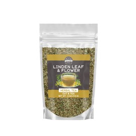 Birch & Meadow Linden Leaf and Flower Tea, 4 oz, Caffeine-Free, Natural Sweet Taste
