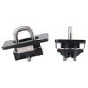 2pcs Stainless Steel Bull Ring Truck Bed Side Tie Down