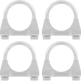 Set of 4 Stainless Steel Brackets M8 x 45 mm Extremely Durable Mounting Clamps Stainless Steel Heavy Duty (Pack of 4 M8 x 45 mm)