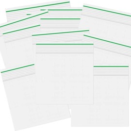 1000Pcs Grip Seal Bags 30 X 30mm Write on Panel Mini Ziplock Bags, Resealable Clear Plastic Baggies, Sealable Zip Bags For Herbs, Samples and Distribution, Jewellery Bags (30 X 30mm)