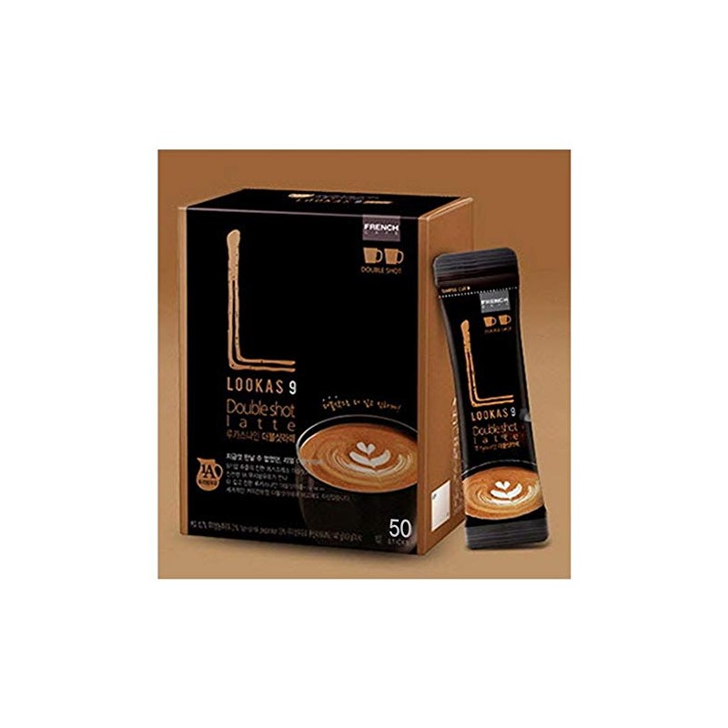 Namyang Lookas 9 Double Shot Latte Instant Coffee 14.9g (Pack
