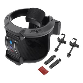 HEROFFIX 1 Pcs for Most Vehicles Car Cup Holder Air Vent Drink Holder Cup 80x80x95mm Black,Gray ABS