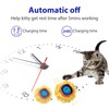 Tuiskusa Interactive Cat Toys, Fast Rolling Ball in Play Pocket,