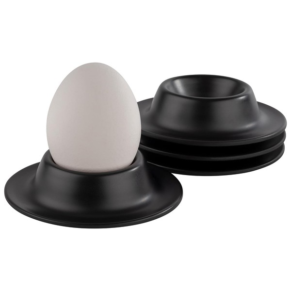 APS 83849 Egg Cup 8.50 x 8.50 cm Height 4.50 cm Melamine Black