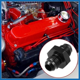 A ABSOPRO 4 pieces AN6 male to AN6 male car flare reducer hose fitting adapter item replacement