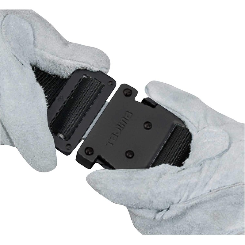 Tajima BWM125-BRE Safety Belt, Torso Belt, One-Touch, M, Border Red