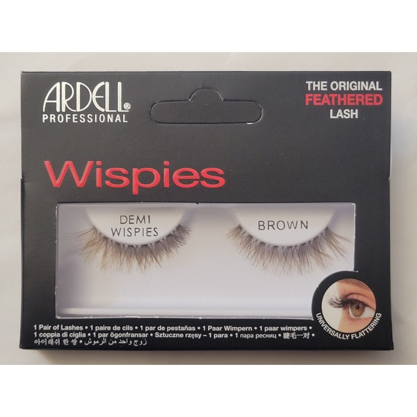 Ardell Demi Wispies Lashes Brown ( 20 pack )