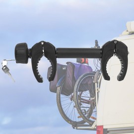 Bicycle Mount, Frame Support Arm for 2nd Bicycle, Bicycle Carrier Bicycle Holder Attachment, Securely Closed and Anti-Theft When Travelling