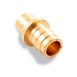 Uponor Wirsbo LF4512020 ProPEX LF Brass Copper Pipe Adapter, 2" PEX x 2" Copper