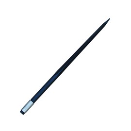 49" Hay Bale Spear 3000 LBs Capacity, C-2 Bale Spike Square Tapered Forged - 1 3/4" Conus 2, Bale Hay Spike with Hex Nut & Weld in Sleeve