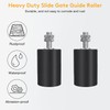 2 Pack Gate Roller Guide,Sliding Gate Hardware with L-Sliding Gate