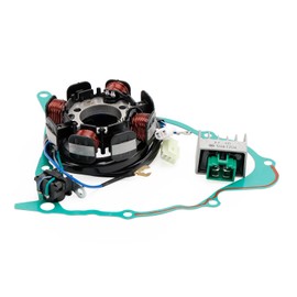 Artudatech Magneto Stator + Voltage Rectifier + Gasket Fit For Yamaha TTR230 TT-R230 2005 2006 2007 2008 2009 2010-2023