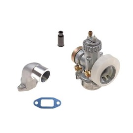 Tuning Set Suitable for Kreidler Florett RS RMC S - 20 mm Carburettor Intake Manifold Gasket, Tuning Carburettor 1/20/50, Intake Manifold with 23 mm Passage, Main Nozzle 90 Pieces