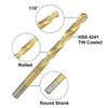 NORTOOLS HSS Round Shank TiN Coated Drill Bit Set with