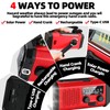 QAUYYW QAUYYW Emergency Weather Radio,37000mWh Crank Radio, Portable NOAA/AM/FM Weather