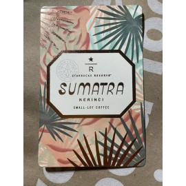 starbucks reserve coffee taster cards Chinese SUMATRA KERINCI
