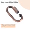 sourcing map Chain Connector, 4mm Thick Quick Link Screw Lock