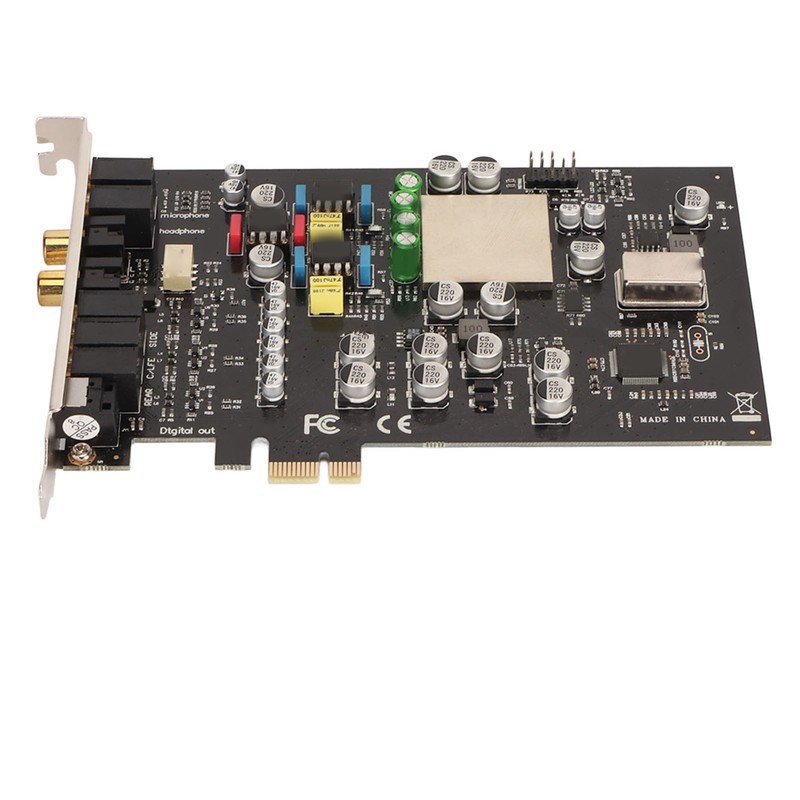 PCIe Sound Card CM8828 7.1CH TCXO PCIe PC Sound Card