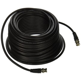 C2G Legrand BNC Cable, 75 OHM BNC Cable, 100 Foot Connector Cable, Black BNC Cable 75 OHM, 1 Count, C2G 40032