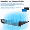 GeeekPi 1U Server Rack Shelf Vented Rack Mount Cantilever Tray