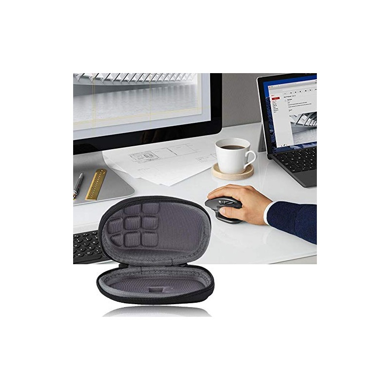 Estuche rígido para Almacenamiento de Viaje para Mouse, Estuche Protector