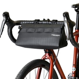 GORIX (MT.FRO-5) Front Bag, Road Bike, Bicycle, 0.8 gal (2.5 L), Triangular Shape, Heavy Duty Material, Simple Design, Large Capacity, Stylish, Outdoor, Handle Bag, Cross Bike, Bicycle Commute