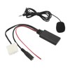Bluetooth5.0 AUX IN Cable Adapter ISO Handsfree Microphone Replacement for