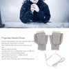 USB Heating Gloves Warm Cotton Full Finger and Half Fingerless