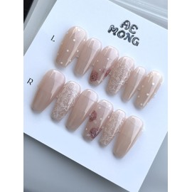[Lace nail highly recommended] Renaissance Rose  - Short ballerina / [레이스네일강추] 르네상스 로즈  - 숏발레리나