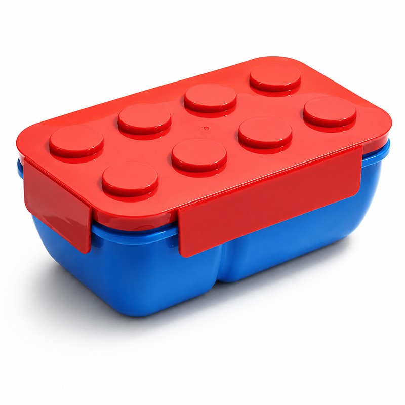 1050 mL 2-Compartment Bento Lunch Box for Food Storage –