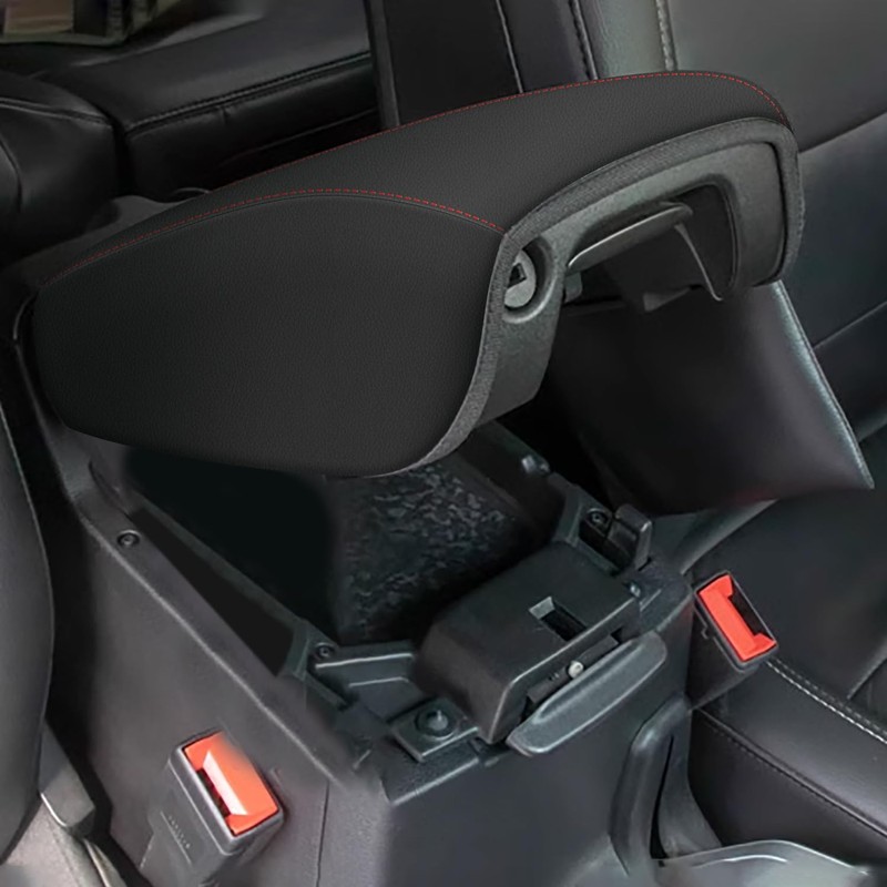 AOMSAZTO Console Cover for 2018-2026 Jeep Wrangler JL/Gladiator JT Armrest