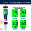 5-in-1 Digital Salt Tester for Aquarium and Pool TDS, pH,